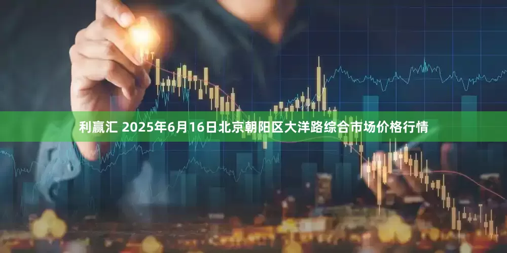 利赢汇 2025年6月16日北京朝阳区大洋路综合市场价格行情